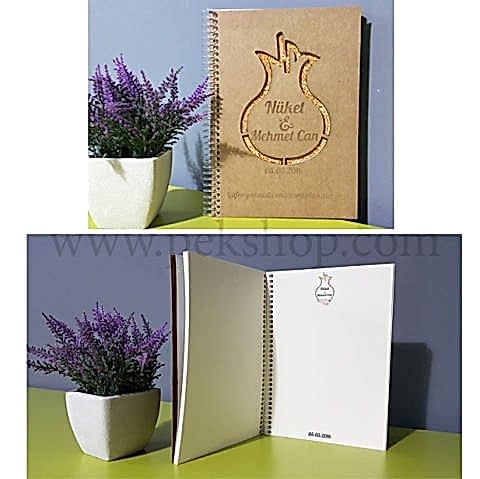 İçi Baskılı - Kişiye Özel Anı Defteri - 1901