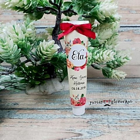 Çiçekli Konsept Hediyelik El Kremi