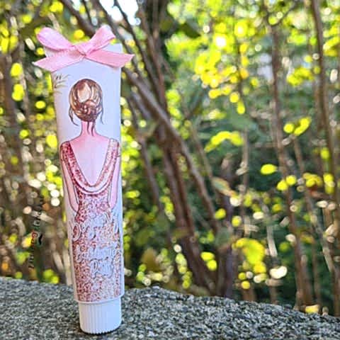 Çiçekli Rose Gold Konsept Hediyelik El Kremi