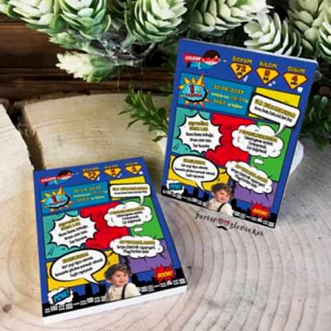 Superman Konsept  Künye Magnet Hediyelik