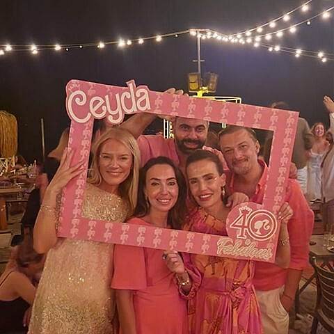 Barbie Konsept Doğum Günü Hatıra Fotoğraf Çerçevesi