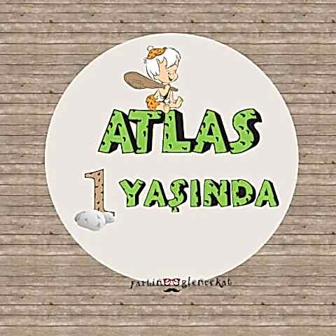 Taşdevri ''BamBam'' Konsept 10 Adet 10cm Etiket