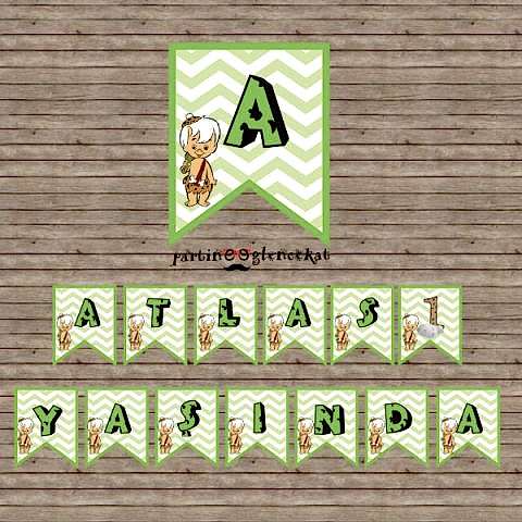 Taş Devri Bambam Konsept Banner