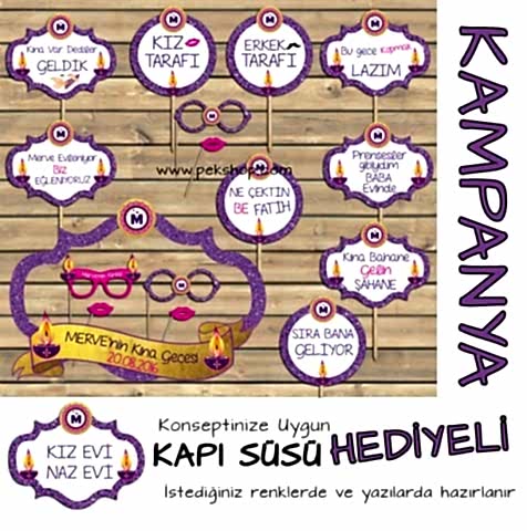 Mor Parıltılı Konsept 2'li Kampanyalı Paket