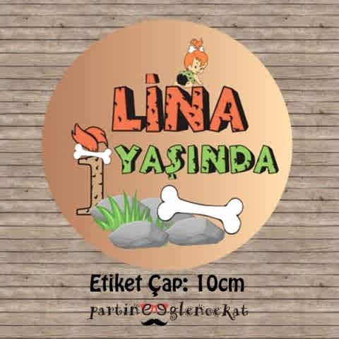 Taşdevri ''Çakıl'' Konsept 10 Adet 10cm Etiket