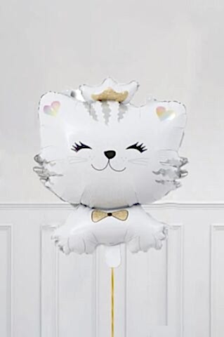 Sevimli Kedi Folyo Balon 71cm