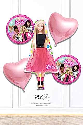 Kız Doğum Günü Balon Seti 5li