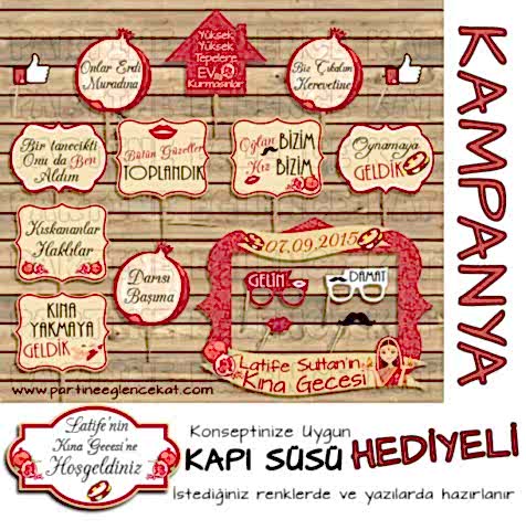 Hintli Kına Kızı Konsept 2'li Kampanyalı Paket