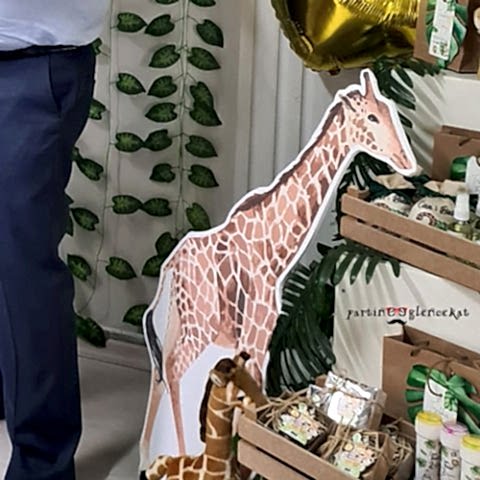 Wild Safari Konsept Zürafa Pano 70x100cm