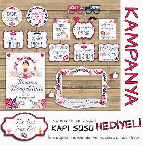 Kırmızı Elbiseli Konsept 3'lü Kampanyalı Paket