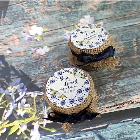 Bleu Blanch - Limon Konsept Kavanoz Hediyelik