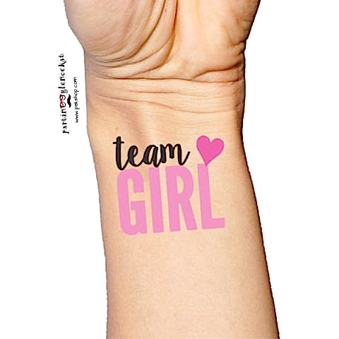 Team Girl Dövme