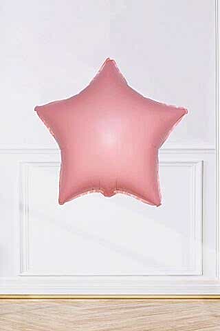 Pembe Yıldız Balon 18inç 45cm Pembe Renk Balonlar