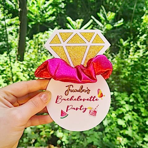 Yaz Kokteyli Konsept Hediyelik Saten Toka