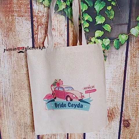 Woswos - Flamingo Gelin Çantası