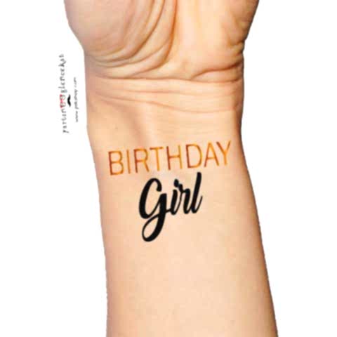 Birthday Girl Dövme