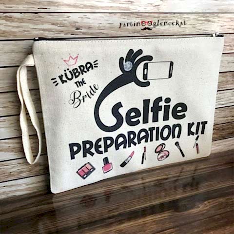 Selfie Preparation Kit Clutch Makyaj Çantası