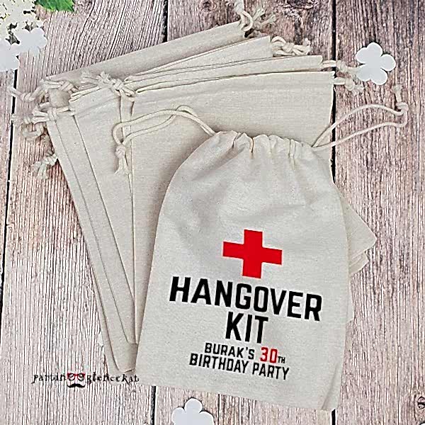 Doğum Günü Hangover Kit Kesesi