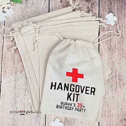 Doğum Günü Hangover Kit Kesesi