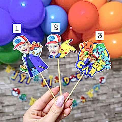 Kişiye Özel Pokemon Konsept Kürdan Süsü