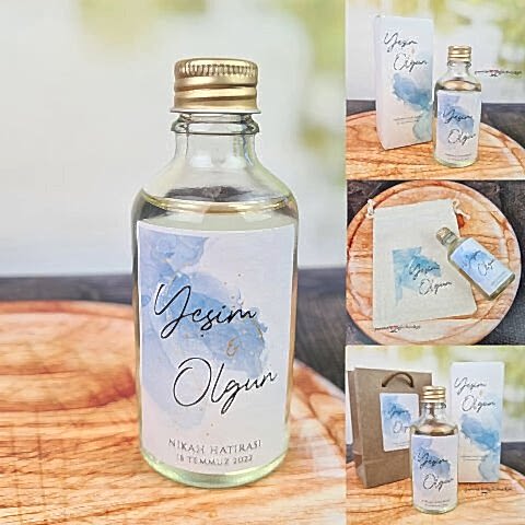 Mavi Gold Konsept Kolonya Hediyelik