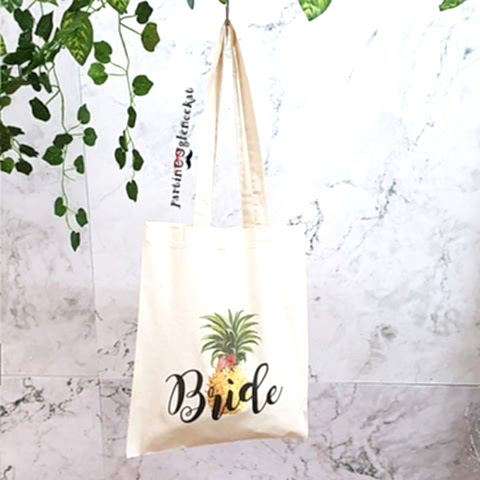 Ananas Konsept Bride Yazılı Çanta