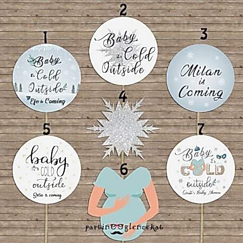 Winter Konsept Kürdan Süsü