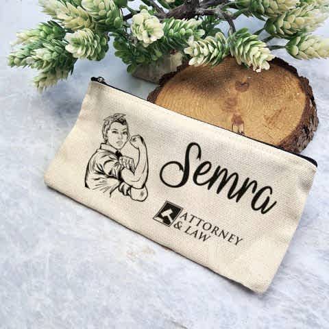 Kadının Gücü 8 Mart Hediyesi Kalemlik Şirket Logolu