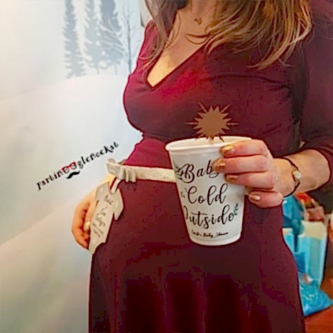 Winter Konsept Kalın Karton Bardak