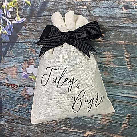 Siyah Zarif Konsept Lavanta Kesesi