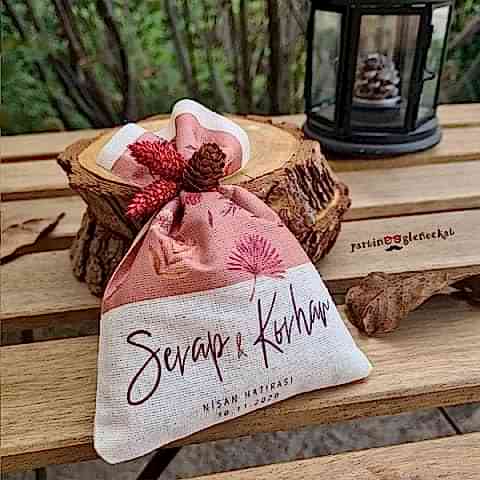 Soft Sonbahar Konsept Lavanta Kesesi