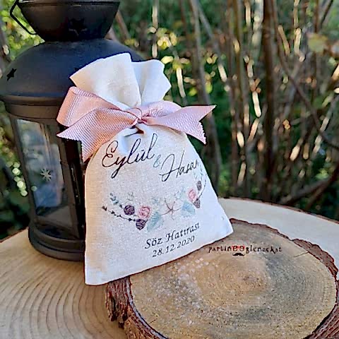 Somon Çiçekler - Çam Konsept Lavanta Kesesi