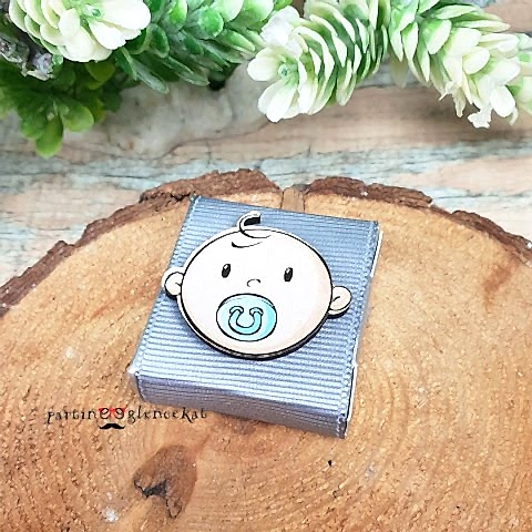 Baby-Stars Konsept Ahşap Süslü Bebek Çikolatası