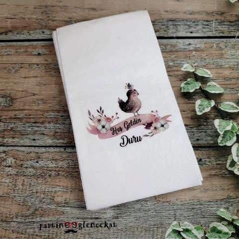 Bohem Baykuş Konsept Peçete