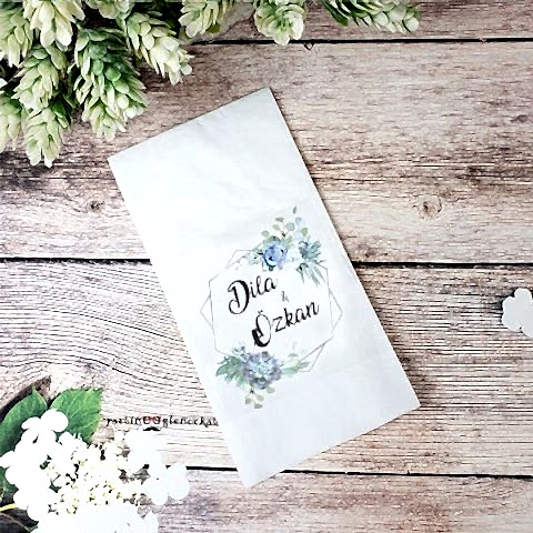 Silver Mavi Konsept Peçete