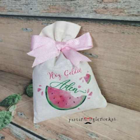 Karpuz Konseptli Lavantalı Kese