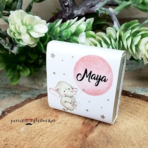 Kız Fil Konsept Sargılı Bebek Çikolatası