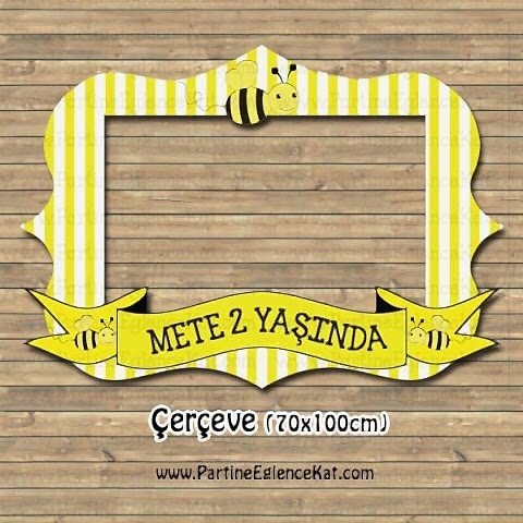 Arı Konsept Hatıra Fotoğraf Çerçevesi