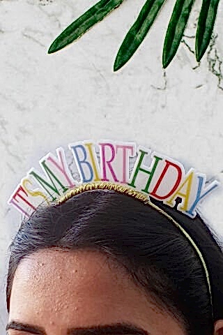 It's My Birthday Tacı, Doğumgünü Tacı, Renkli