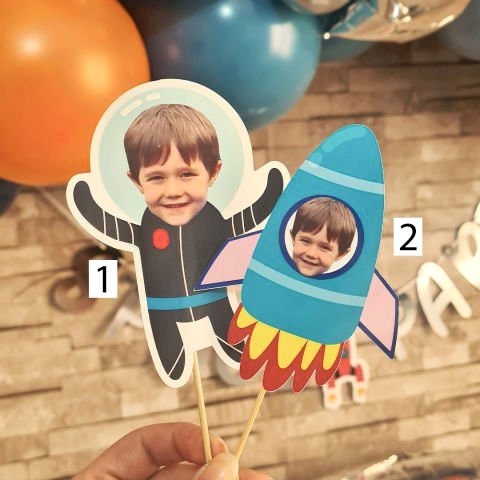 Kişiye Özel Uzay Konsept Kürdan Süsü