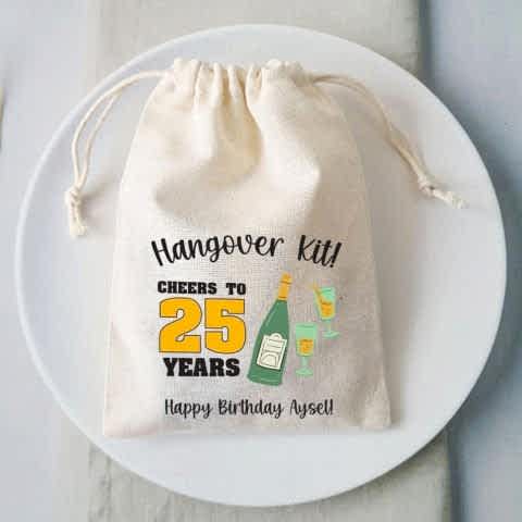 Cheers Doğum Günü Hangover Kit Kesesi