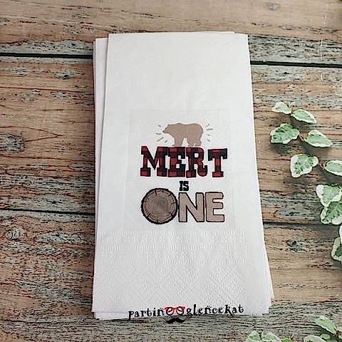 Lumberjack Konsept Peçete